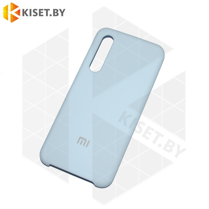 Soft-touch бампер Silicone Cover для Xiaomi Mi 9se голубой