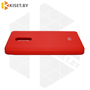 Soft-touch бампер Silicone Cover для Xiaomi Redmi Note 4X красный