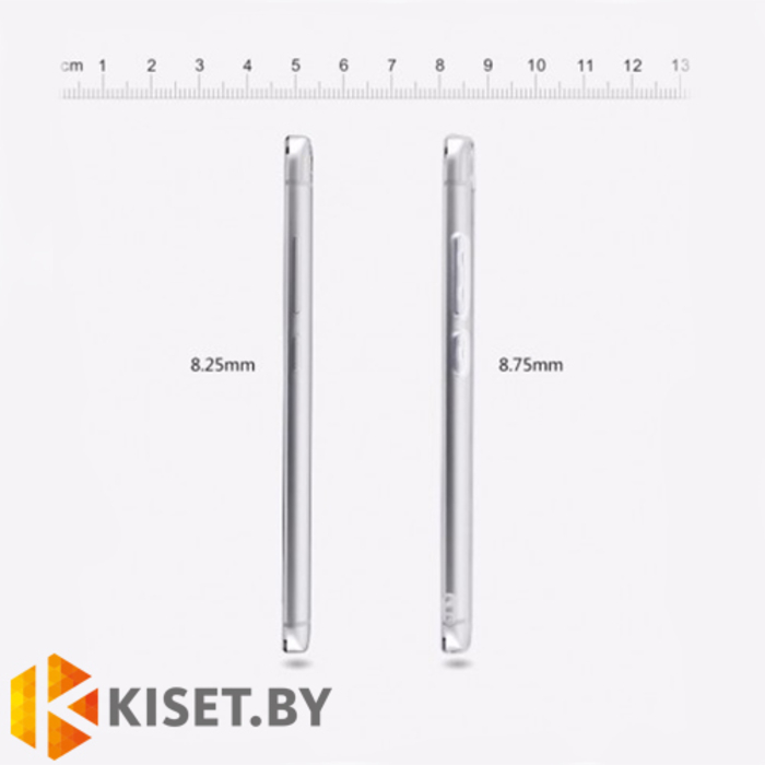Силиконовый чехол Ultra Thin TPU для Xiaomi Mi 5S Plus, прозрачный