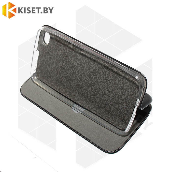 Чехол-книжка Book Case 3D с визитницей для Xiaomi Redmi Go черный