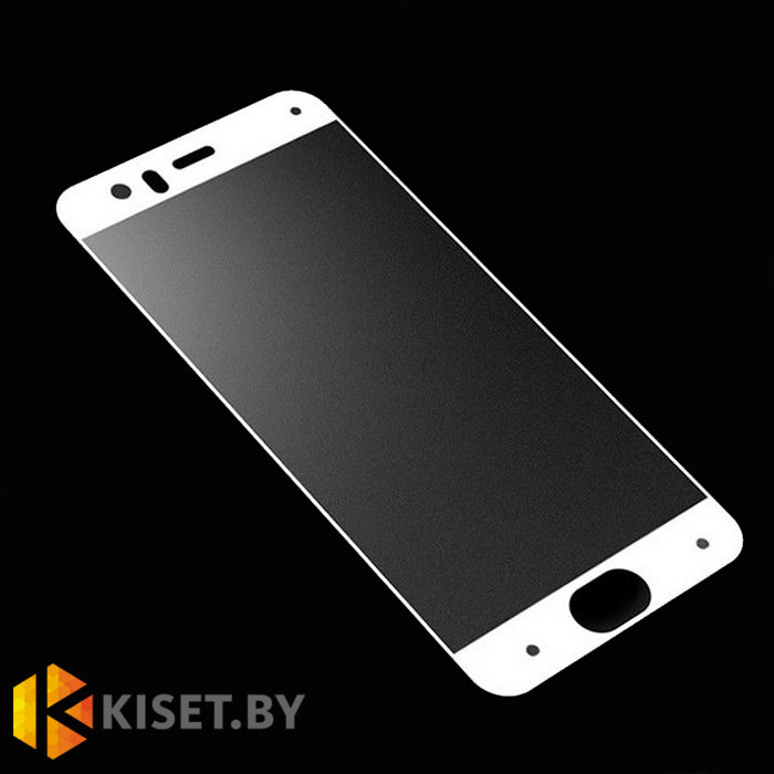 Защитное стекло Full Screen 5D для Xiaomi Mi6 белое