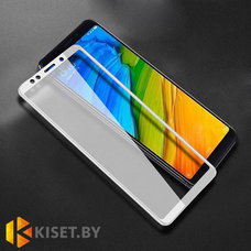 Защитное стекло KST 5D для Xiaomi Redmi 5 белое