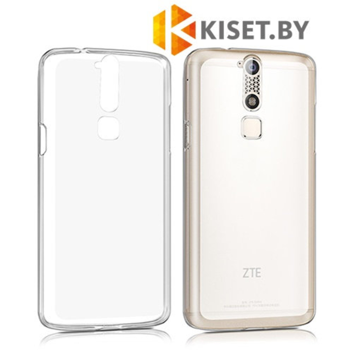 Силиконовый чехол матовый для ZTE Axon Mini, прозрачный