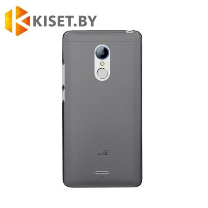 Силиконовый чехол матовый для ZTE Blade X9, серый
