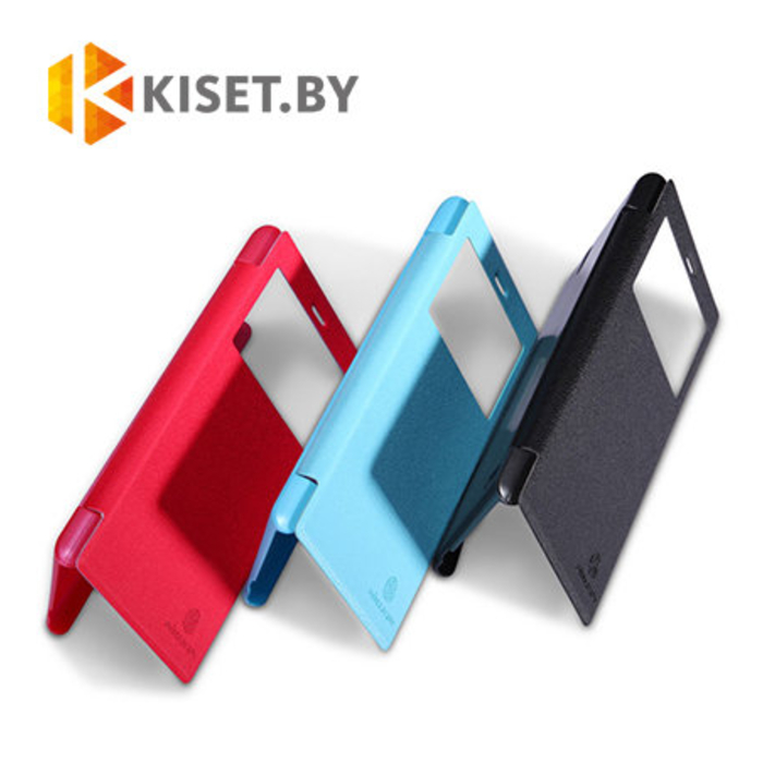 Чехол Nillkin Fresh для ZTE Grand Memo 2, красный