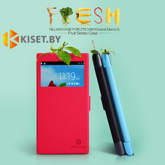 Чехол Nillkin Fresh для ZTE Grand Memo 2, черный