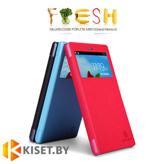 Чехол Nillkin Fresh для ZTE Grand Memo 2, черный