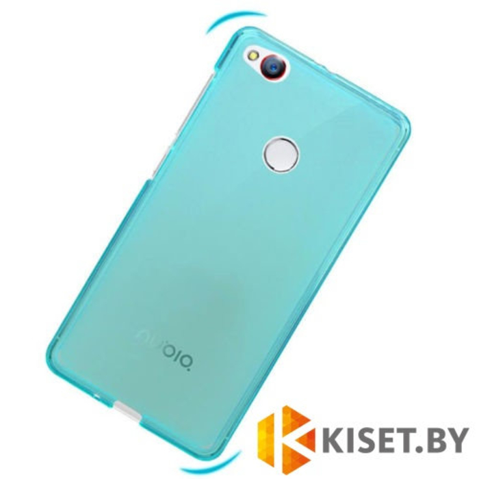 Силиконовый чехол матовый для ZTE Nubia Z11 Mini, серый