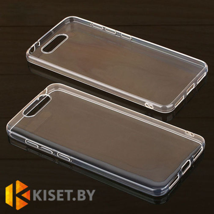 Силиконовый чехол Ultra Thin TPU для ZTE Blade V8, прозрачный