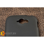 Силиконовый чехол Cherry с защитной пленкой для ZTE Blade Q mini, черный