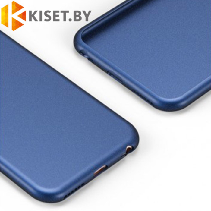Силиконовый чехол матовый для ZTE Blade A520, черный