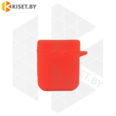 Силиконовый чехол для Xiaomi Redmi AirDots Pro красный
