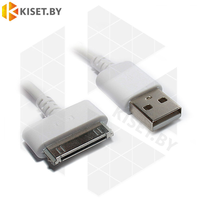 Кабель зарядки и синхронизации для смартфонов и планшетов Energy UDC-401 (iPh4-USB 2.0), белый