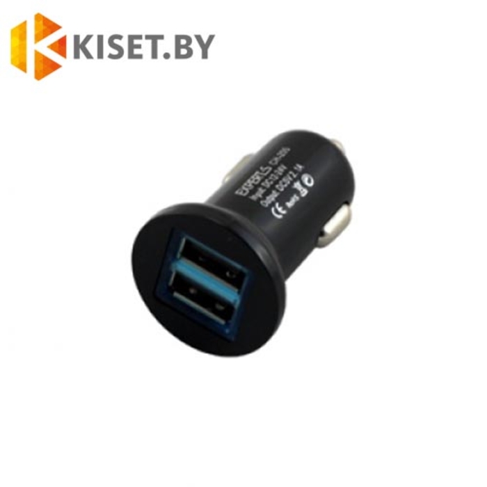 Автомобильное зарядное устройство Expert CH-307 универсальное (2xUSB - 3.4A), черное