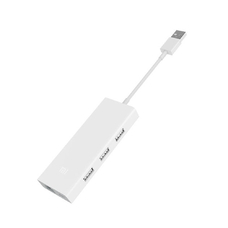 USB-хаб Xiaomi JGQ4004TY USB3.0 - 3xUSB LAN microUSB белый
