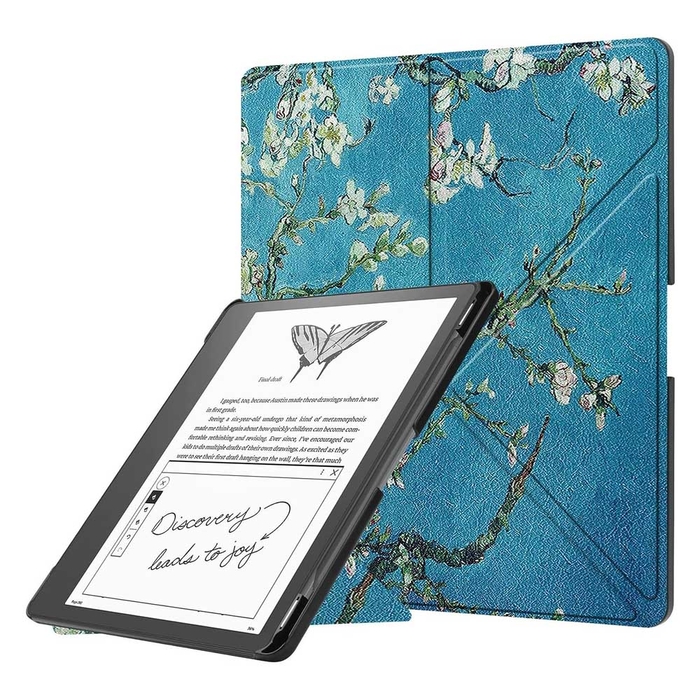 Чехол-книжка KST Smart Case для Amazon Kindle Scribe (2022) 10.2 цветы миндаля