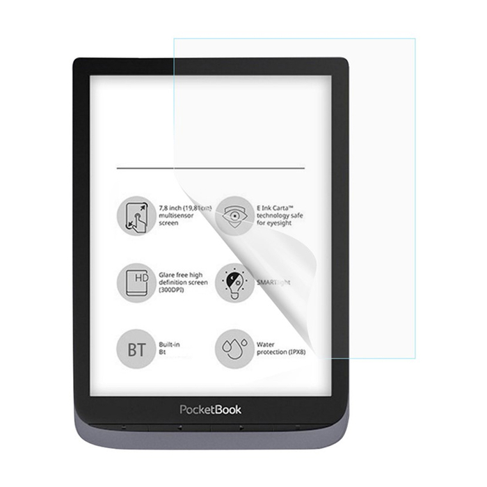 Защитная гидрогелевая пленка KST HG для PocketBook 740 / 740 Pro / InkPad 3 Pro на весь экран прозрачная