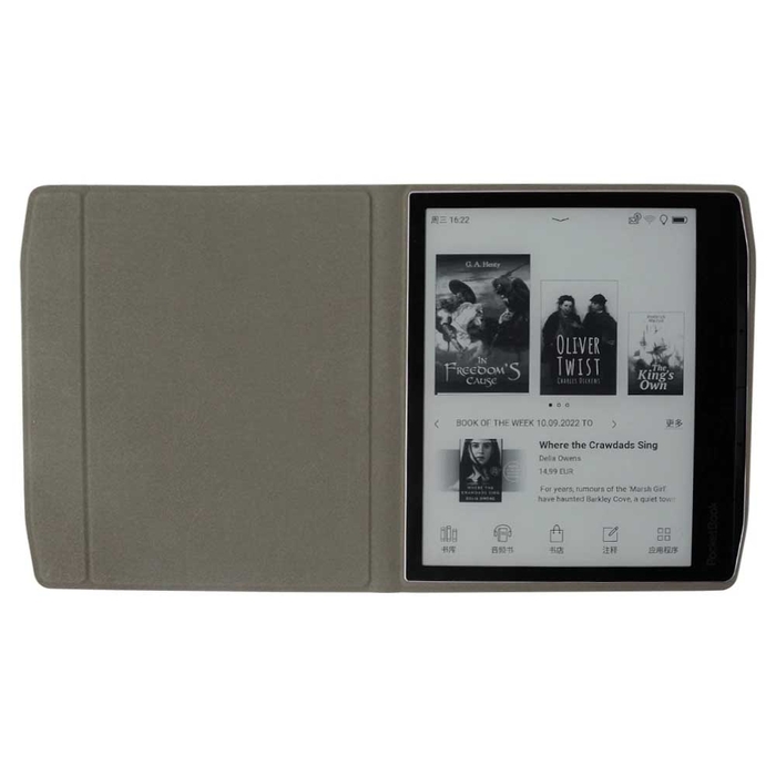 Чехол-книжка KST Smart Case для PocketBook Era (2022) / Era Color (2024) рис. природа с автовыключением