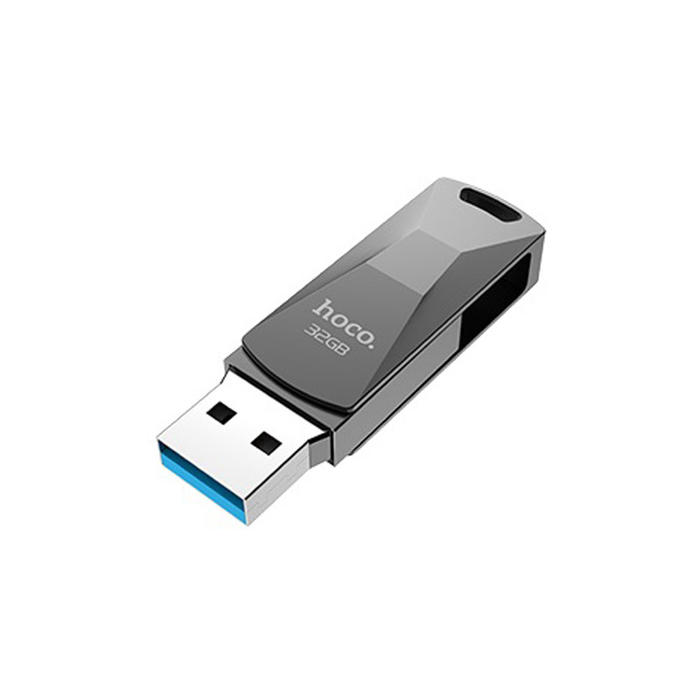 Флешка USB 3.0 Flash HOCO UD5 128GB серый