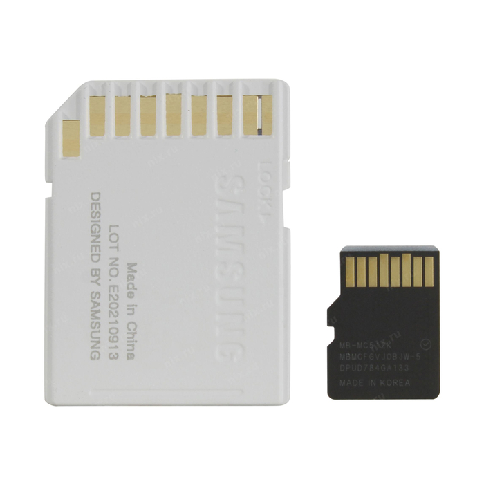 Карта памяти Samsung EvoPlus 2021 microSDXC 512Gb UHS-I 130MB/s MB-MC512KA