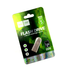Флешка USB 2.0 Flash HOCO UD4 128GB серебристый