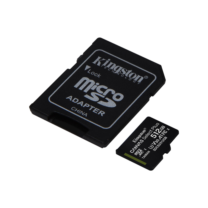 Карта памяти Kingston Canvas Select Plus microSDHC 512Gb (SDCS2/512GB)