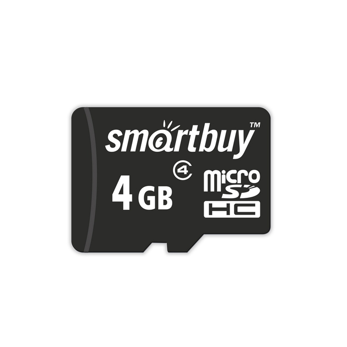 Карта памяти Smartbuy microSDHC 4Gb Class10