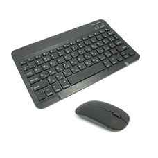 Комплект беспроводная клавиатура и мышь bluetooth черный