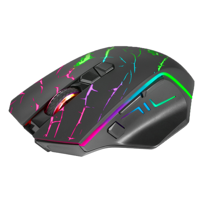 Мышь беспроводная Defender URAN GM-503 1200-3200dpi черный с RGB подсветкой