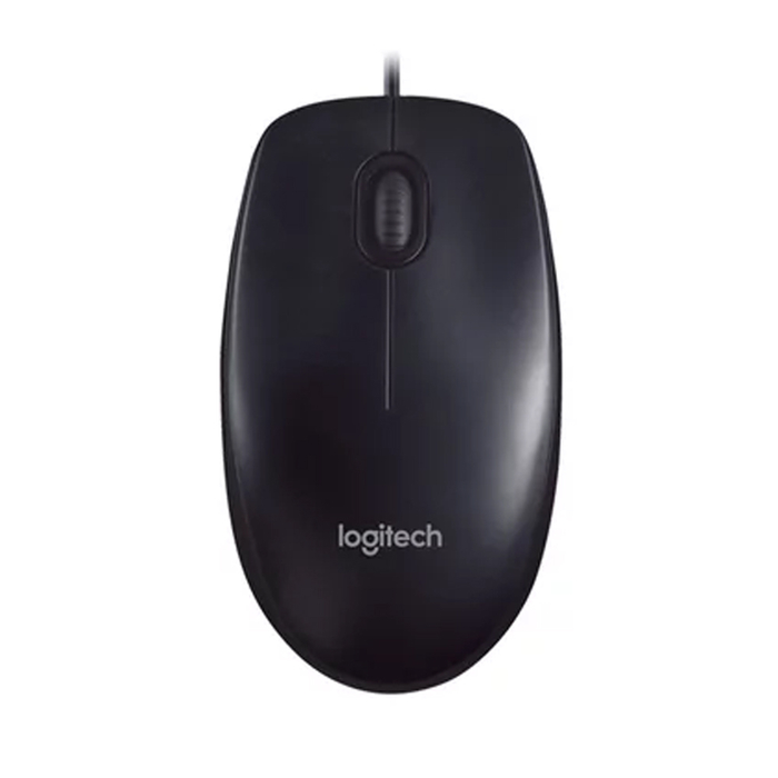 Мышь проводная Logitech M90 черный