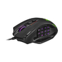 Проводная игровая мышь Redragon Impact M908 78322 черный 19 кнопок RGB подсветка