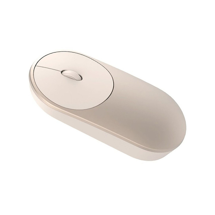 Мышь беспроводная Xiaomi Mi Portable Mouse XMSB02MW золотой