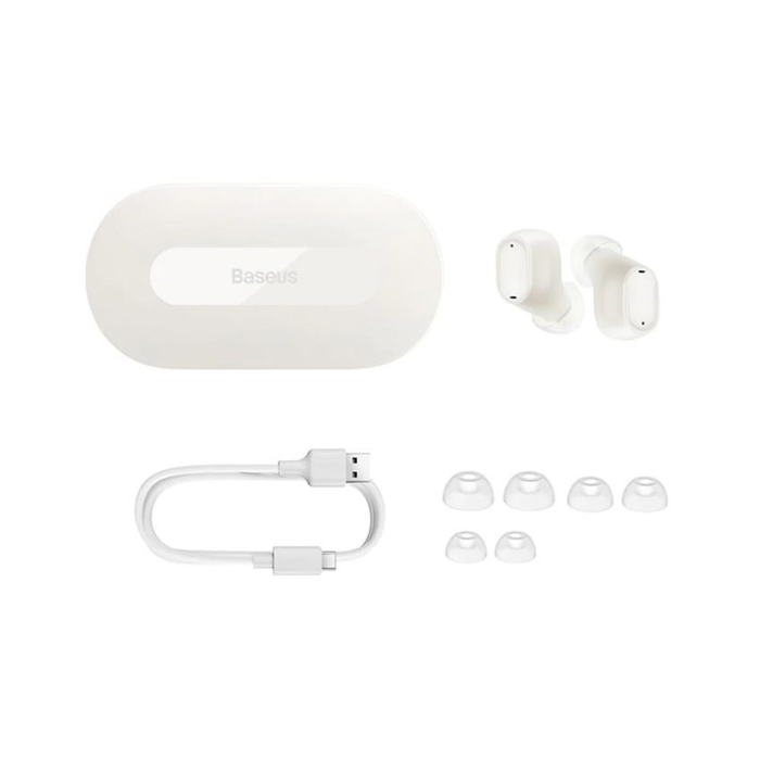 Беспроводные bluetooth наушники Baseus Bowie EZ10 A00054300226-Z1 белый