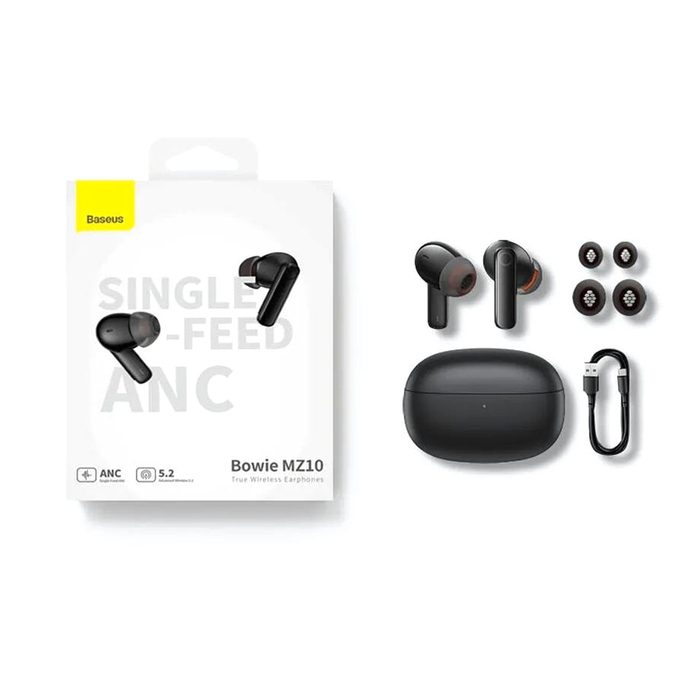 Беспроводные bluetooth наушники Baseus Bowie MZ10 NGTW340001 черный