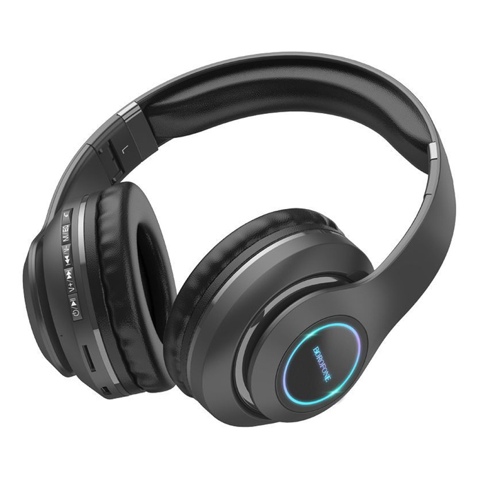 Беспроводные bluetooth наушники BOROFONE BO17 черный