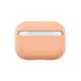 Силиконовый чехол для Apple Airpods Pro оранжевый
