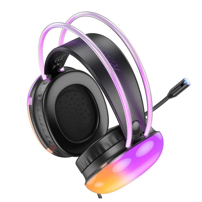 Игровые гарнитурные наушники HOCO W109 черный