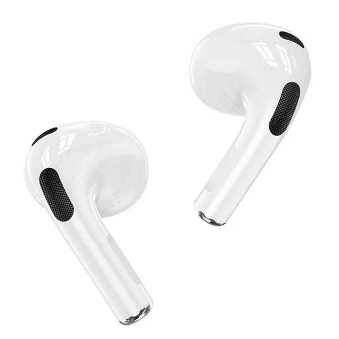 Беспроводные bluetooth наушники HOCO EW46 серый с силиконовым чехлом котик