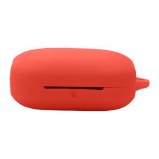 Силиконовый чехол KST Pods для наушников OnePlus Buds Pro 2 красный с карабином