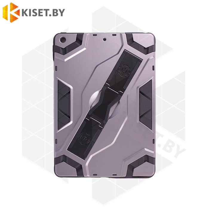 Гибридный противоударный чехол KST Hard Cover для Apple iPad 10.2 2019 / 2020 / 2021 серый