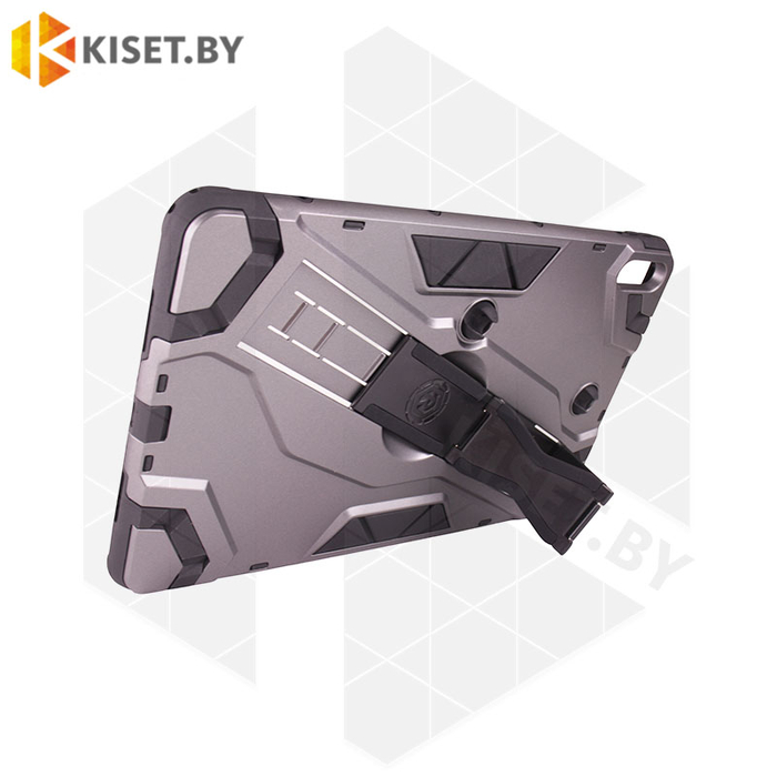 Гибридный противоударный чехол KST Hard Cover для Huawei MatePad 10.4 (BAH3-L09) / MatePad 10.4 (2022) серый