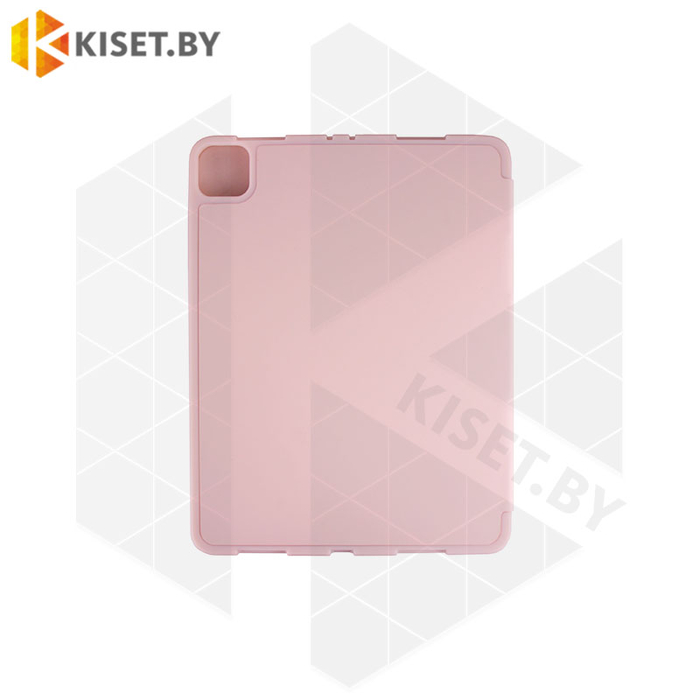 Чехол-книжка Flex Case для Apple iPad Pro 12.9 2020 розовый с держателем для стилуса
