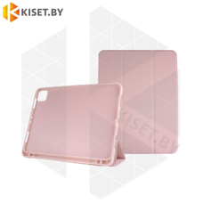 Чехол-книжка KST Flex Case для Apple iPad Pro 12.9 2020 (A2069 / A2232) / Pro 12.9 2021 (A2379 / A2461) розовый с держателем для стилуса