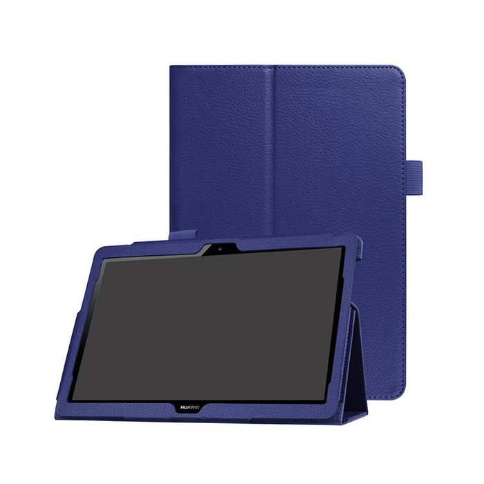 Классический чехол-книжка для Huawei MediaPad M5 Lite 10 синий