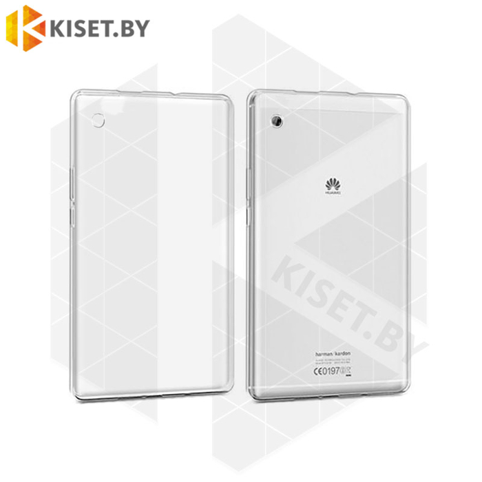 Силиконовый чехол KST Ultra Thin TPU для Huawei MatePad T 8.0 Kob2-L09 (2020) / Honor Tablet X7 прозрачный