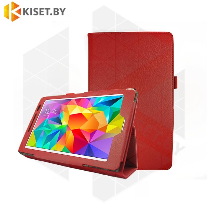 Классический чехол-книжка для Huawei MediaPad T3 8.0, красный