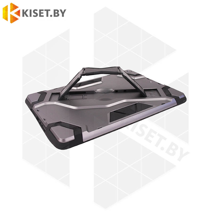 Гибридный противоударный чехол KST Hard Cover для Samsung Galaxy Tab A 10.1 2019 (SM-T510 / T515) серый