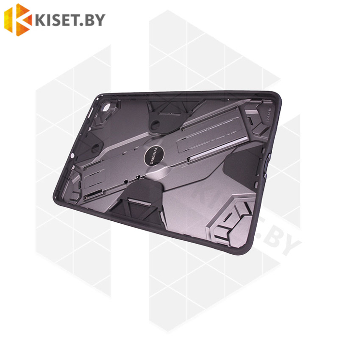 Гибридный противоударный чехол KST Hard Cover для Samsung Galaxy Tab S6 Lite (SM-P610 / P615) / Tab S6 Lite 2022 (SM-P613 / P619) серый
