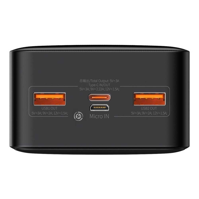 Портативное зарядное устройство Baseus Bipow 20W PPBD050401 30000mAh черный