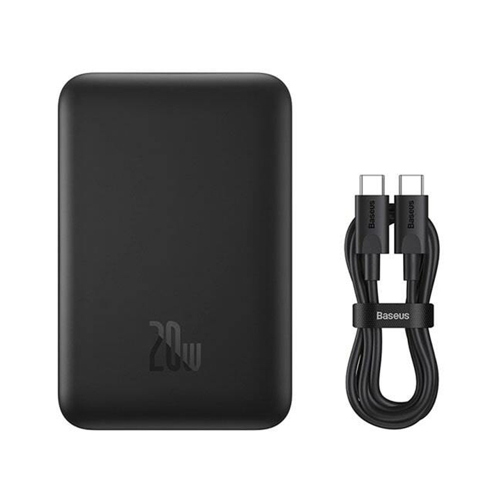 Портативное зарядное устройство Baseus PPCX070001 10000mAh 20W черный